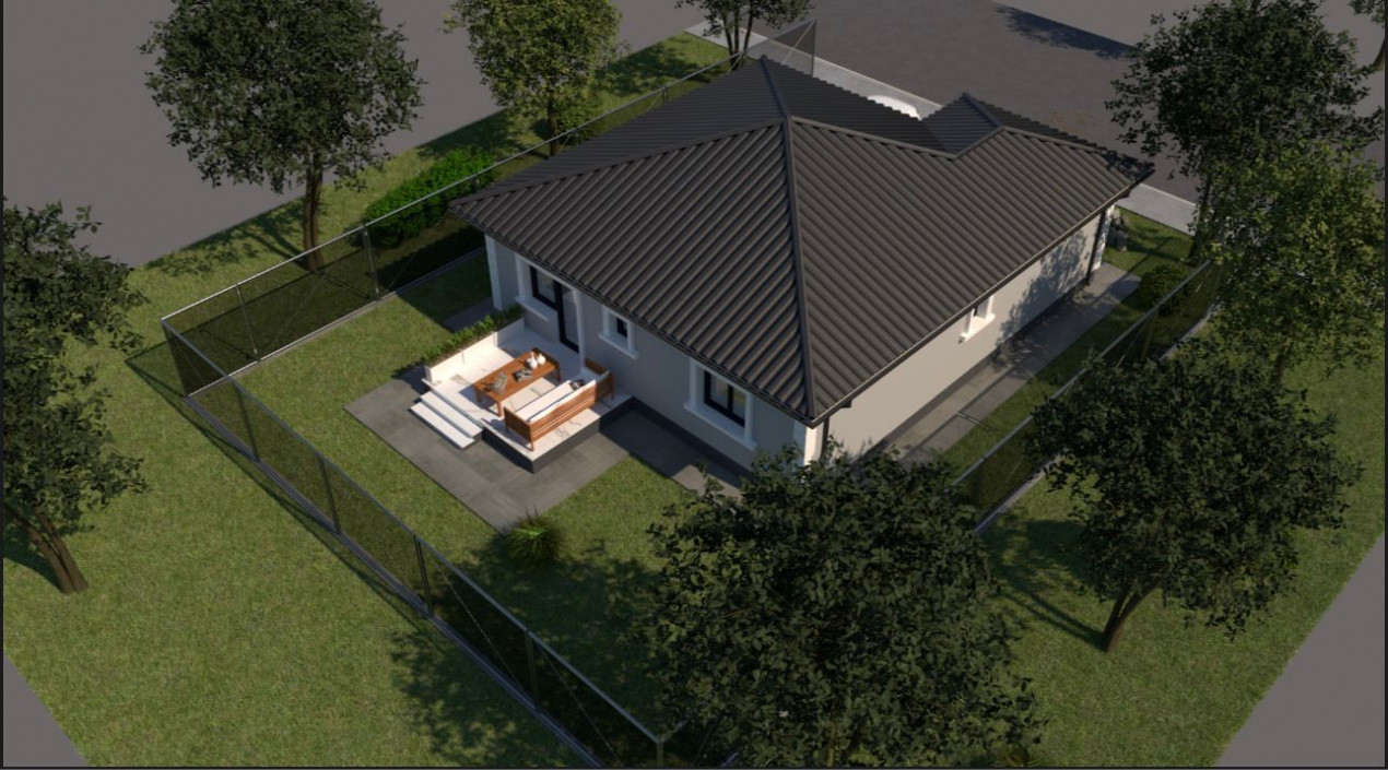 Casa Individuala Superba Berceni 93mp pe parter | incalzire pardoseala