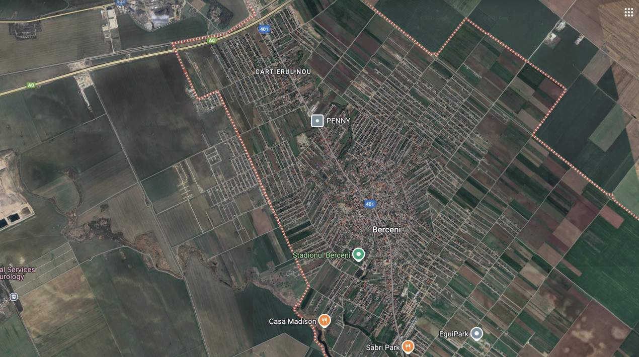 Teren Intravilan in Rate Comuna Berceni | investitie sau constructie