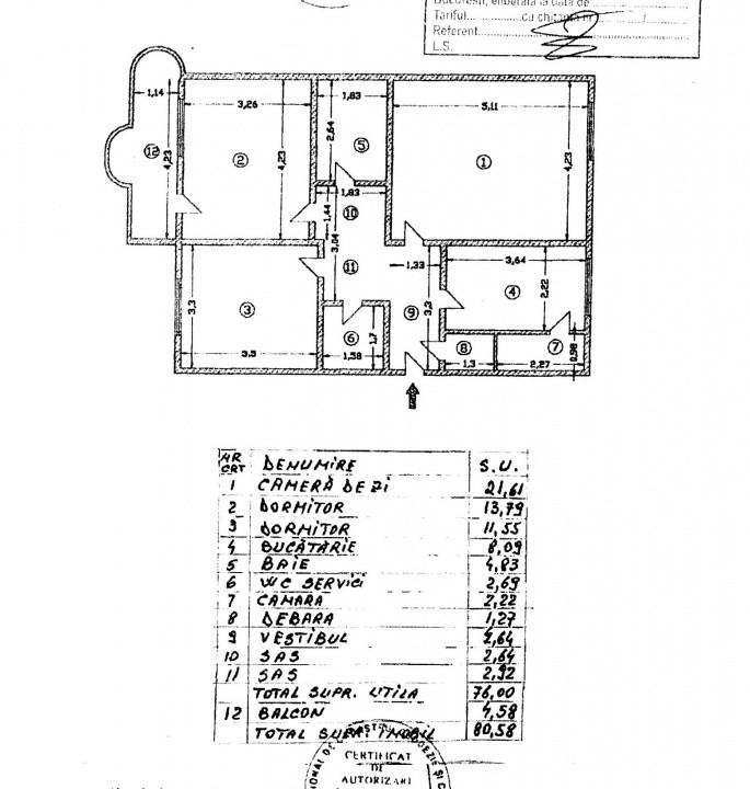 Vanzare Apartament 3 camere | Vitan Mall | 80 mp