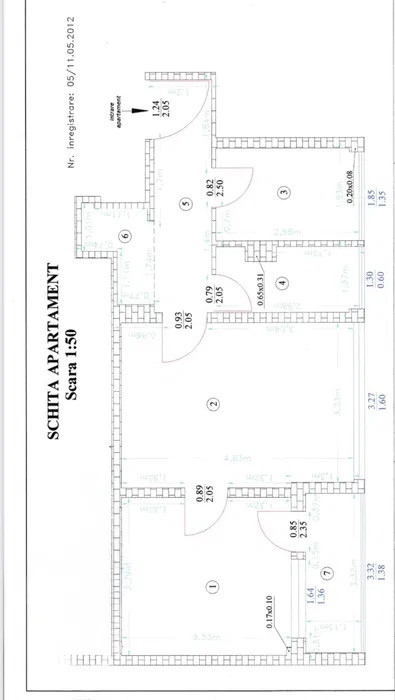 Vanzare Apartament 2 camere | Unirii-Cantemir | 50 mp