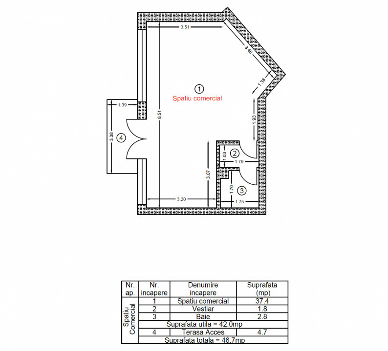 Vanzare Spatiu Comercial Popesti-Leordeni | 47mp