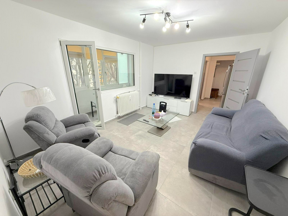 3 Camere Modernizat Mobilat Utilat | Grand Arena | parcare | 69mp