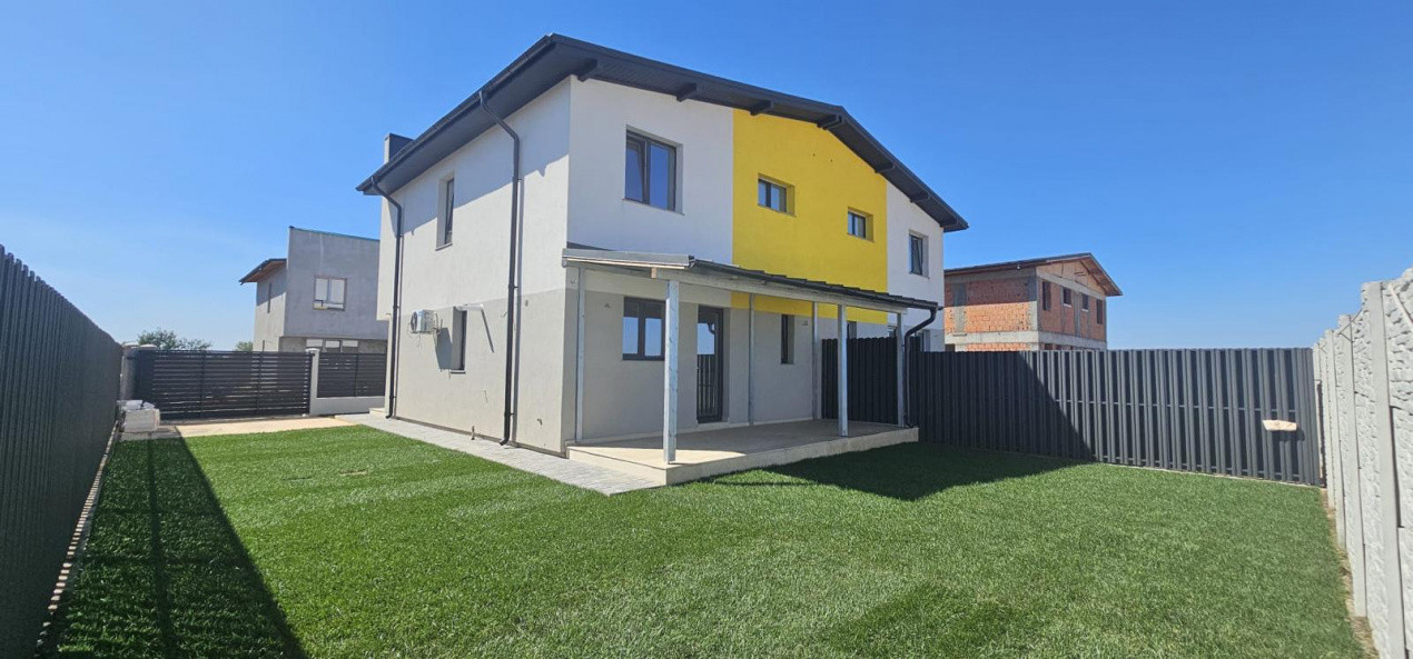Casa 4 camere, P+1, 99mp | gaz, curent, apa si canal | Acces rapid DR9