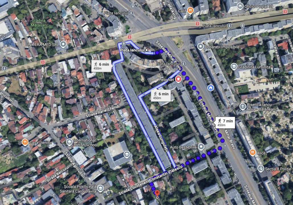 2 Camere Iancului Metrou 6min - bloc reabilitat