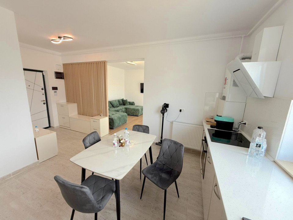 Apartament de 3 Camere - 77mp | Mobilat Utilat | Nou - Finalizat | Green Garden