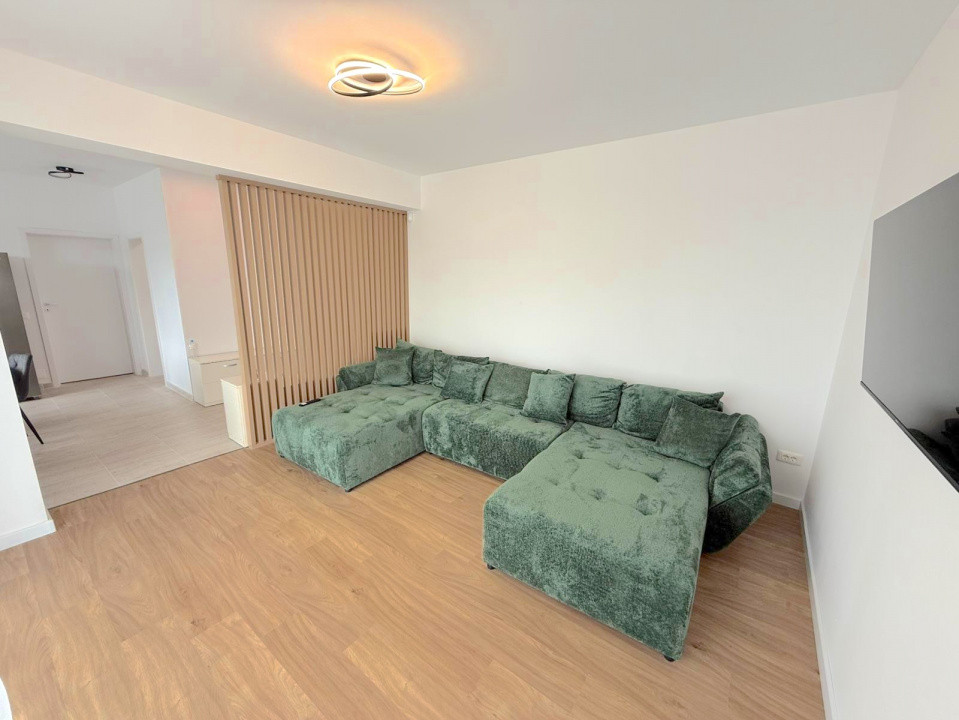 Apartament de 3 Camere - 77mp | Mobilat Utilat | Nou - Finalizat | Green Garden