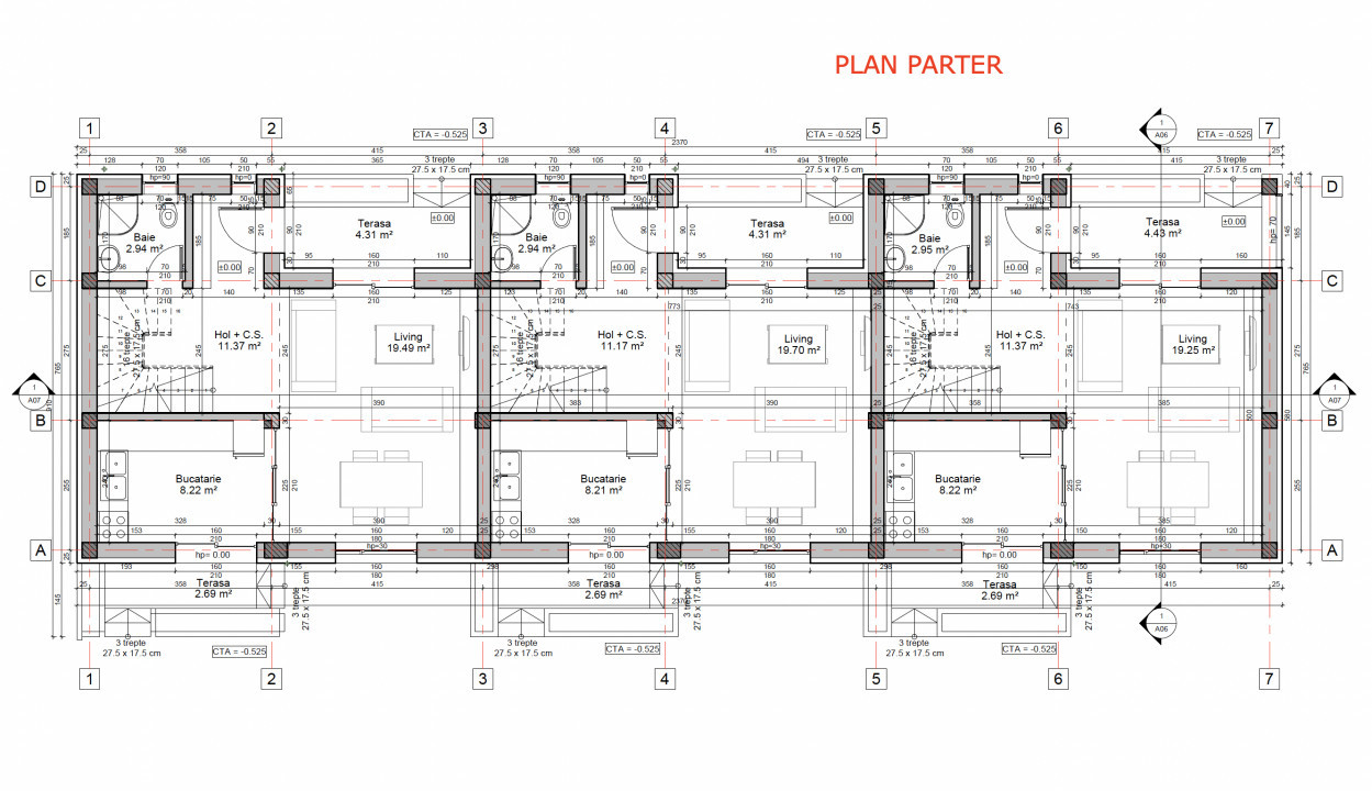 Vanzare Triplex 95mp - Magurele langa padure | parcare proprie