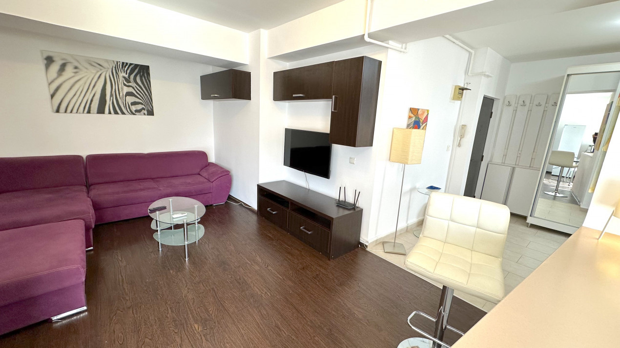 Vanzare 2 Camere Modern Mobilat & Utilat | centrala termica | bloc 2008