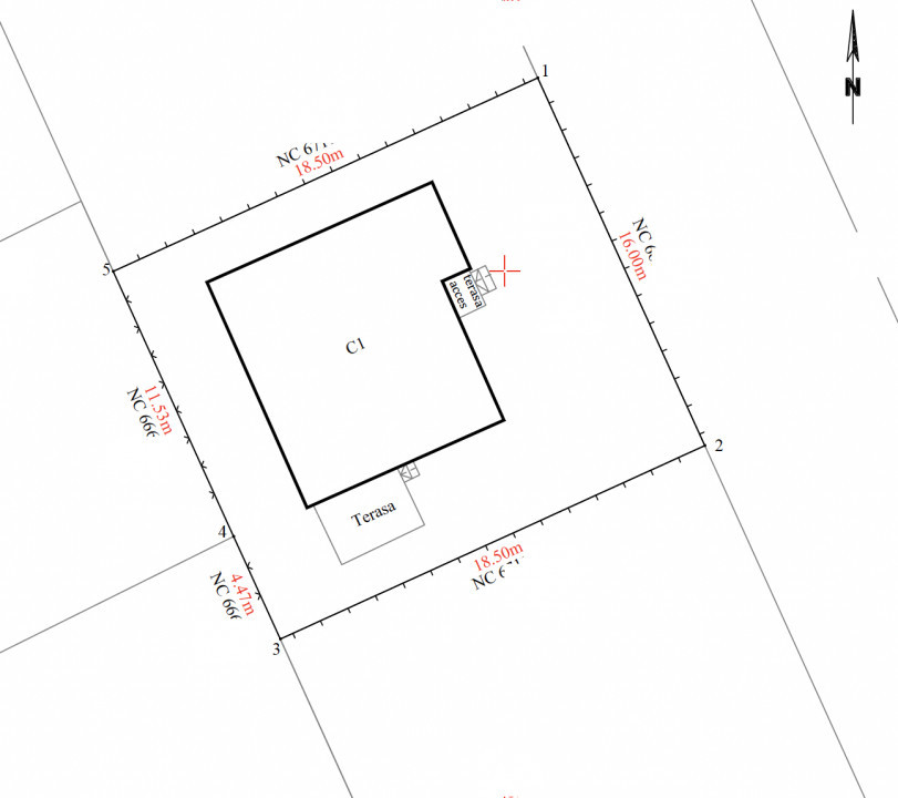 Casa Individuala 2024 pe parter Oituz | 100mp | incalzire pardoseala