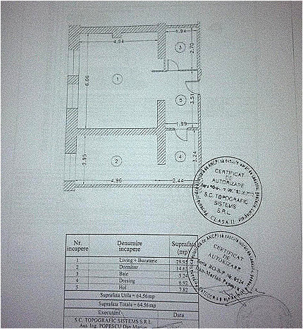 Vanzare 2 Camere Mobilat & Utilat 65mp Superb!