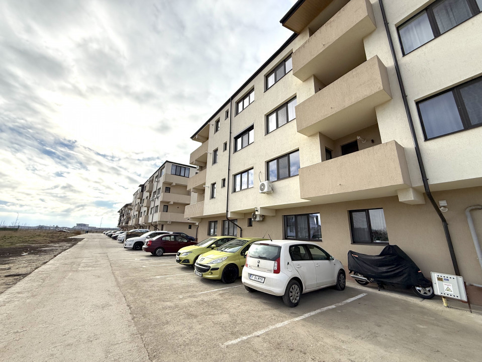 Vanzare 2 Camere Popesti Leordeni | bloc nou | centrala | 2 balcoane