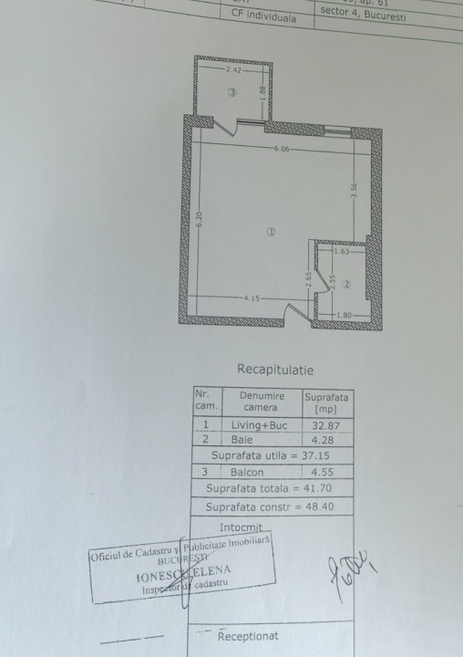 Vanzare Studio The Park | Tineretului | 42 mp | Mobilat & Utilat